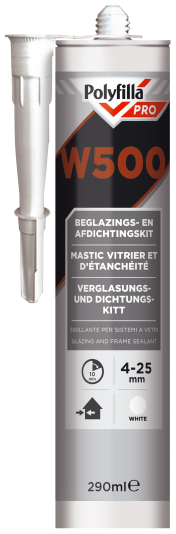 Beglazingskit Wit – W500