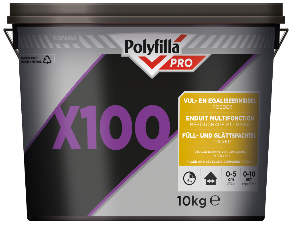 Vul En Egaliseermiddel X100 Polyfilla PRO NL vul-en-egaliseermiddel-x100-polyfilla-pro-nl