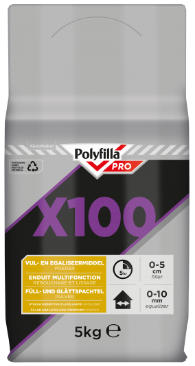 Vul- en Egaliseermiddel X100