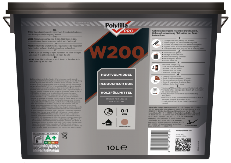 Kneedbaarhout W200