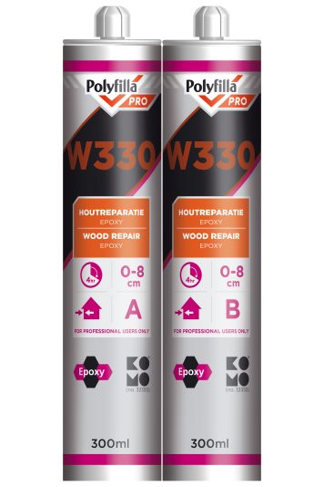 2K Houtreparatie Epoxy W330 0-8CM