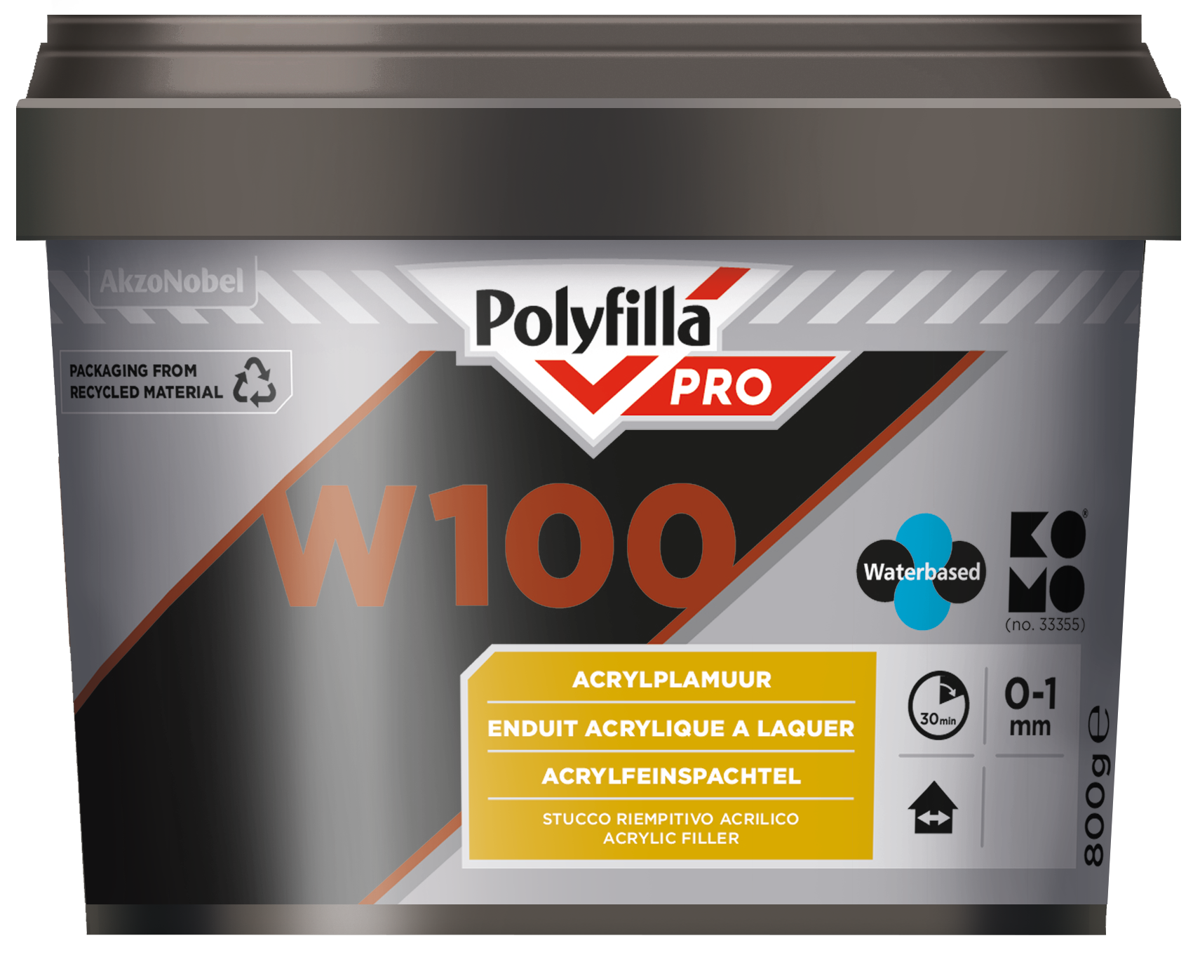 Acrylplamuur W100 Polyfilla PRO NL