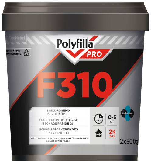 Fast-drying 2K Filler F310